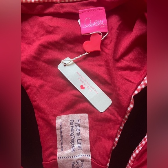 Lolli Bikini Bottom Red Gingham Bikini New with Tags! - Picture 14 of 14